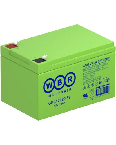 WBR GPL12120 F2. Аккумулятор герметичный свинцово-кислотный. WBR в Рязани
