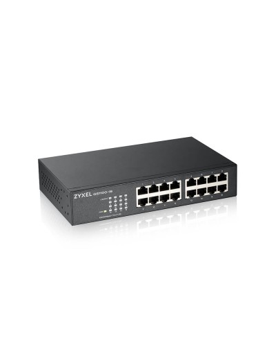 GS1100-16-EU0103F. Коммутатор 16xGE, rack 19, бесшумный. ZYXEL в Рязани