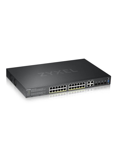 GS2220-28HP-EU0101F. Гибридный L2 коммутатор PoE+. ZYXEL в Рязани