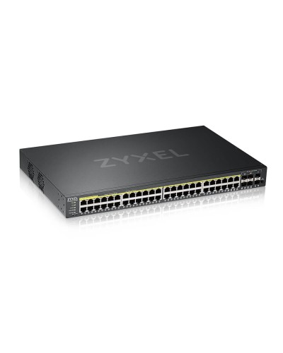 GS2220-50HP-EU0101F. Коммутатор гибридный L2 PoE+ rack 19. ZYXEL в Рязани