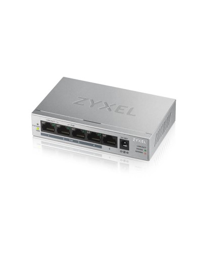 GS1005HP-EU0101F. Коммутатор сетевой PoE неуправляемый. ZYXEL в Рязани