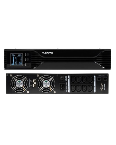 RAPAN-UPS 3000 RACK+4х9Ah (RAPAN-UPS 3000-RACK-IN-4х9-E) (8960). Бесперебойный источник питания. Бастион в Рязани