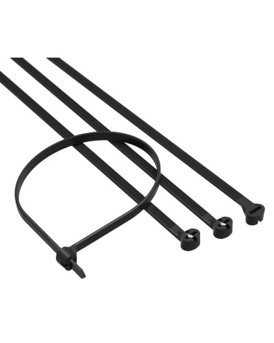Хомут 4,8x300 P6.6, черный (100шт) (21317SR): Хомут с двойным замком в Рязани