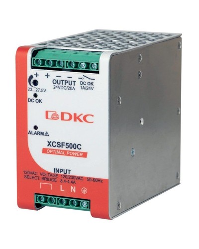 Источник питания однофазный, 500Вт, 10А, 48В (XCSF500D). Источник питания OPTIMAL POWER однофазный, с ORing диодом. ДКС в Рязани