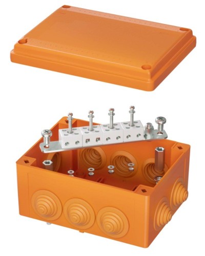 Коробка FS 150х110х70 8P (FSB21804). Коробка ответвительная огнестойкая из термопласта. ДКС в Рязани