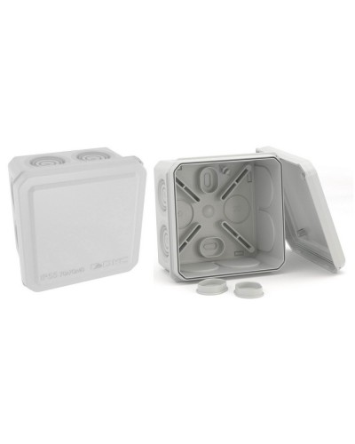 Коробка ответвительная с кабельными вводами IP55, 70х70х40 (53770). Коробка ответвительная. ДКС в Рязани