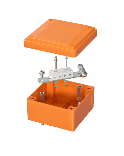 Коробка FS 100х100х50 4P (FSB10404): Коробка ответвительная огнестойкая из термопласта в Рязани