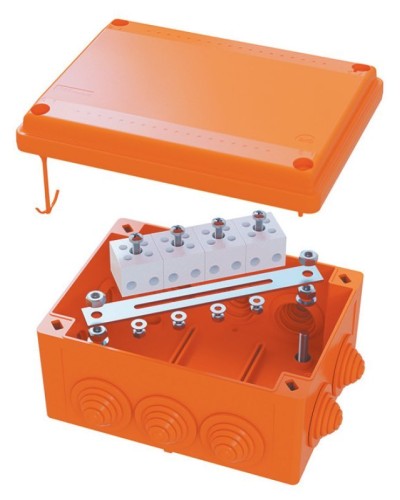 Коробка FS 100х100х50 5P (FSB10506): Коробка ответвительная огнестойкая из термопласта в Рязани