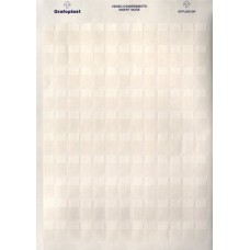 Табличка самоламинирующаяся 44х20мм, белая (480шт) (SITFL04420W): Табличка самоламинирующаяся, полиэстер