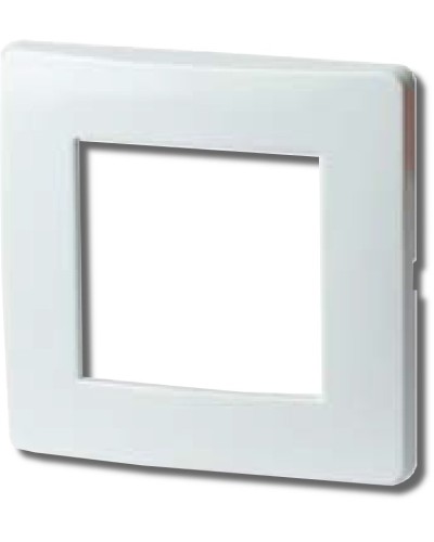 Рамка на 2 модуля (одноместная), белая (75010W): Рамка одноместная, Brava в Рязани