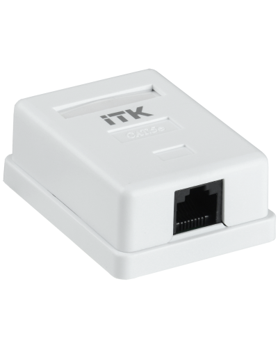 CS2-1C5EF-12-G. Настенная розетка RJ45. GENERICA в Рязани