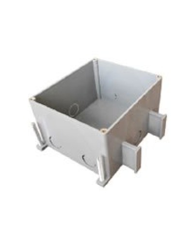 Коробка для люков в пол на 2 поста BOX/2+2ST66 (70125): Коробка для люков в пол на 2 поста 45х45мм + 2 модуля 45х22,5 (70025), пластик в Рязани