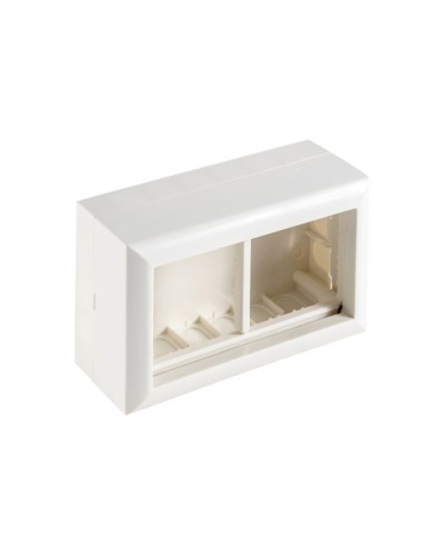 Коробка на 2 модуля для механизмов 45х45мм SM45/4 (72944): Коробка для механизмов в Рязани