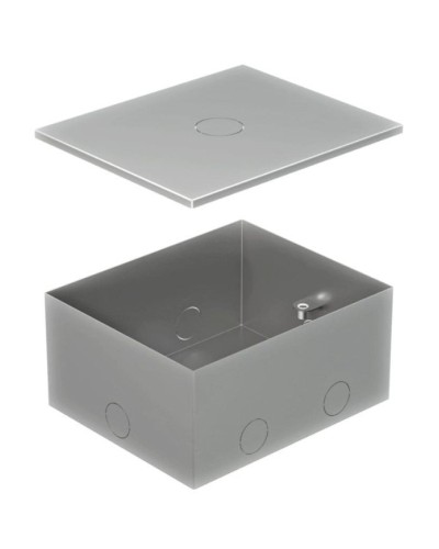 Коробка металлическая с крышкой для заливки в пол BOX/4 (70141): Коробка металлическая с крышкой для заливки в пол 159,6х133,6х75 мм, для люков 70040 в Рязани