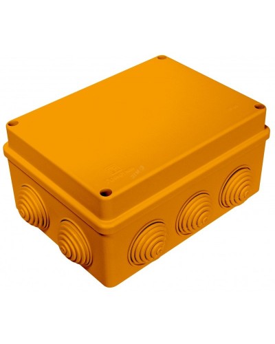 Коробка JBS150 150х110х70, 10 вых., 8P (0,15…2,5мм²) (43019HF): Коробка монтажная, огнестойкая, без галогена в Рязани