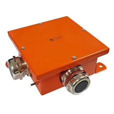Коробка SMB120 металлическая 120х120х60, 9P (1,5-6 мм²) (56254). Коробка, огнестойкая. Экопласт