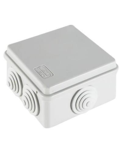 Коробка JBS101 100х100х55, 6 вых., IP55, серая (44037). Коробка монтажная. Экопласт в Рязани