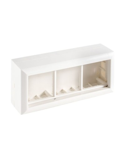 Коробка на 3 модуля для механизмов 45х45мм SM45/6 (72946): Коробка для механизмов в Рязани