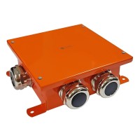 Коробка SMB165 металлическая 164х164х65, 10P (1,5-6 мм²) (56269). Коробка, огнестойкая. Экопласт