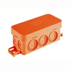 Коробка JBL090 90х42х40, 10 вых., 4P (0,15-4,0мм²) (43254HF): Коробка монтажная, огнестойкая, без галогена