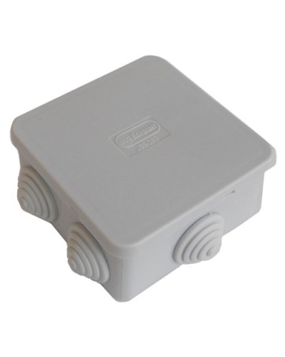 Коробка JBS080 85х85х50, 6 вых., IP44, белая (44066W-1). Коробка монтажная. Экопласт в Рязани