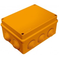 Коробка JBS150 150х110х70, 10 вых., 3P (0,15…2,5мм²) (43009HF): Коробка монтажная, огнестойкая, без галогена