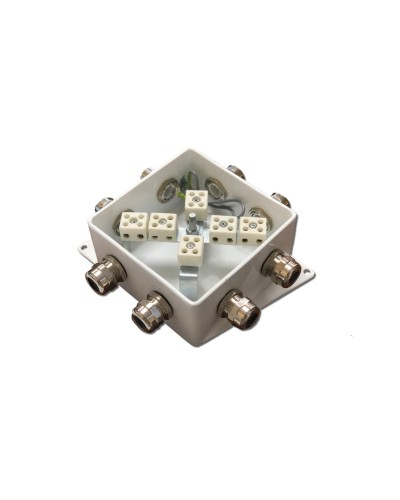 КМ-О (12к*6,0)-IP66-120х120, два ввода: Коробка монтажная огнестойкая в Рязани