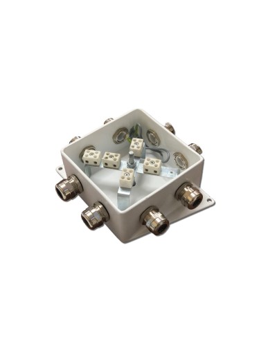 КМ-О (10к)-IP66-120х120, два ввода: Коробка монтажная огнестойкая в Рязани