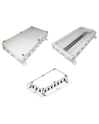 КМ IP55-2040. Коробка монтажная электротехническая. Гефест в Рязани