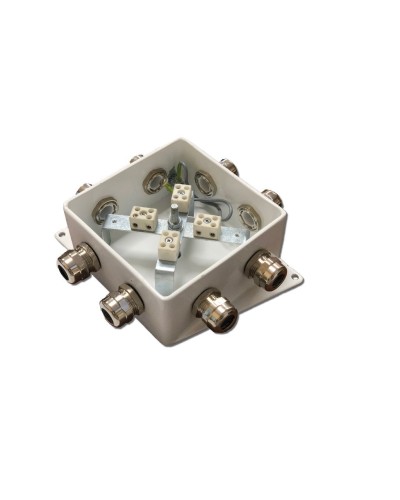 КМ-О (8к)-IP66-120х120, семь вводов: Коробка монтажная огнестойкая в Рязани