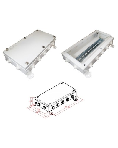 КМ IP55-1530. Коробка монтажная электротехническая. Гефест в Рязани