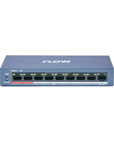 F-SW-EU209POE-V/L. Сетевой PoE коммутатор. i-FLOW в Рязани