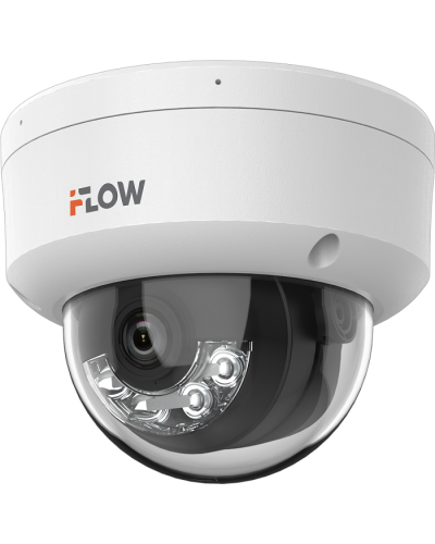 F-IC-2422C2MS(2.8мм). Бюджетная IP-видеокамера купольная. i-FLOW в Рязани