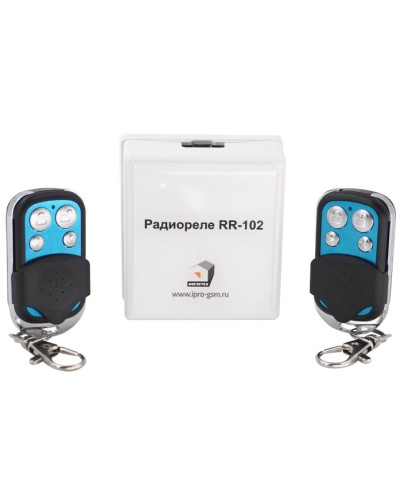 RR-102 + 2 пульта, 150 метров, питание 12В. Комплект радиореле. ИПРо в Рязани