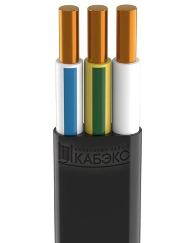 ВВГ-Пнг(А)-LS 3х1,5 ОК (N PE) 0,66кВ Кабэкс (ТХМ00375256). Кабель силовой огнестойкий, не распространяющий горение, с низким дымо- и газовыделением. Кабэкс в Рязани