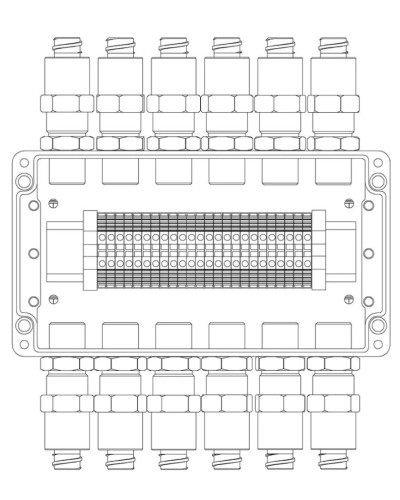 КВМК 2401. Коробка коммутационная взрывозащищенная. Компания СМД в Рязани
