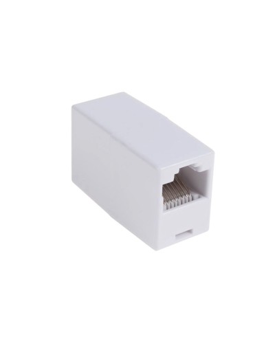 RJ-45 (розетка)-RJ-45 (розетка) (белый): Разъем распределительный в Рязани