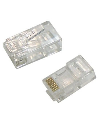 RJ-45 джек (8P8C) (100 шт). Разъем RJ-45. Прочие зарубежные в Рязани