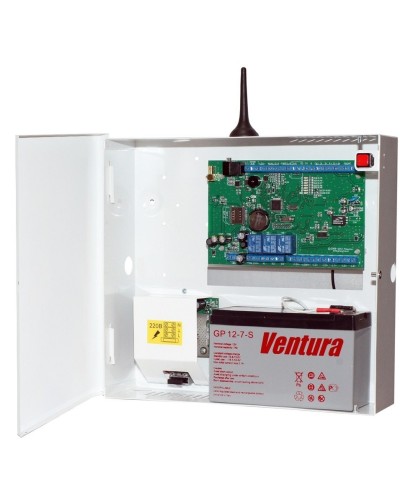 S632-2GSM-BK25-W (S632-2GSM-BK), Бокс-комплект под 7Ач, белый. Устройство оконечное объектовое приемно-контрольное c GSM коммуникатором. Проксима в Рязани