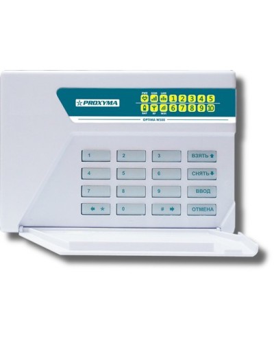 W500BL Optima. Объектовый прибор с встроенными GSM, РПП БРИЗ и Ладога-РК и проводными шлейфами. Проксима в Рязани