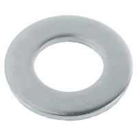 Шайба с узкими полями оцинкованная М8 (DIN 125) (1000 шт) (PR08.2374). Шайба с узкими полями оцинкованная. Промрукав