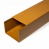 Короб 60х60 мм, бук (Промрукав) (PR.025443). Кабель-канал с двойным замком. Промрукав