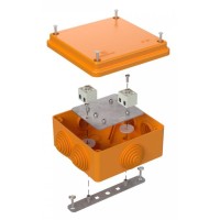 Коробка огнестойкая 100х100х50 (40-0300-FR6.0-4). Коробка огнестойкая для открытой установки. Промрукав