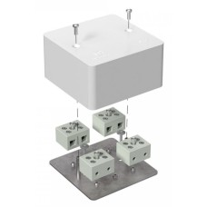 Коробка огнестойкая для к/к 40-0460-FR2.5-8 Е15-Е120 85х85х45. Коробка огнестойкая. Промрукав