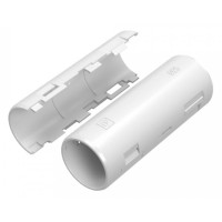 Муфта разборная D25 белая (PR13.0419). Муфта разборная. Промрукав