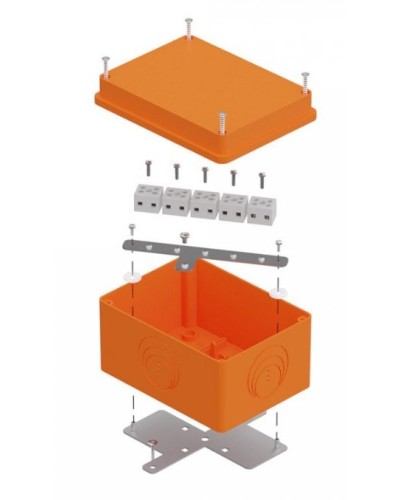 Коробка огнестойкая 150х110х90 E15-E120 для о/п (40-0351-FR1.5-10). Коробка огнестойкая для открытой установки. Промрукав в Рязани