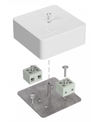 Коробка огнестойкая 75х75х30 (40-0450-FR6.0-4). Коробка огнестойкая для открытой установки. Промрукав в Рязани