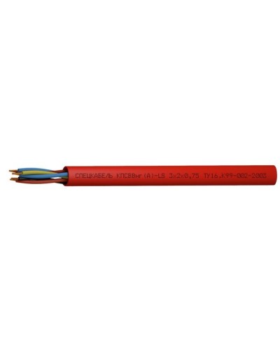 КПСВВнг(А)-LS 4х2х1,5 (Спецкабель). Кабель симметричный для систем сигнализации и управления, групповой прокладки, с пониженным дымо- и газовыделением. Спецкабель в Рязани