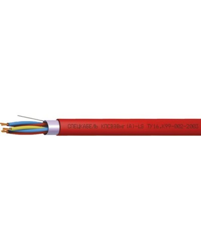 КПСВЭВнг(А)-LS 2х2х1,5 (Спецкабель). Кабель для систем пожарной и охранной сигнализации, с пониженным дымо- и газовыделением. Спецкабель в Рязани