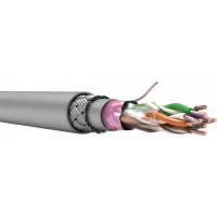 TechnoLAN F/UTP SWA PS Cat 5e ZH нг(A)-HF 4x2x0,52. Кабель «витая пара» (LAN) для структурированных систем связи. СПКБ-Техно